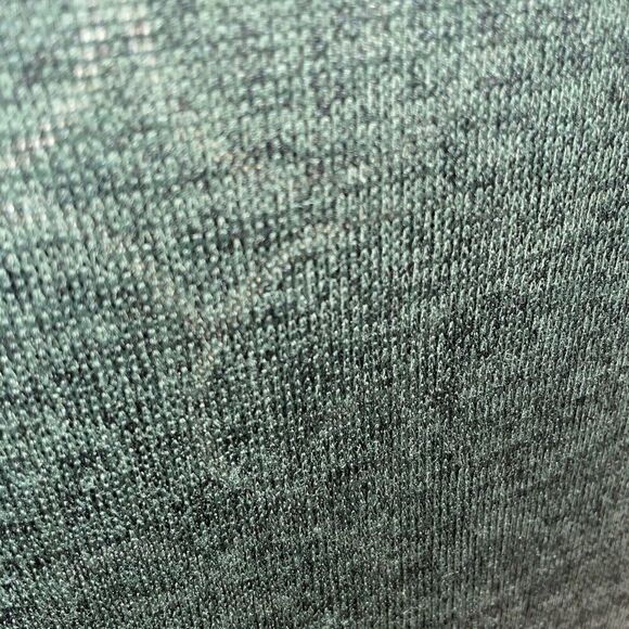 Ultra Teeze Green Heathered Wide Neck 3/4 Sleeve Top Size 2X 96 Poly/4 Spandex - Picture 2 of 5